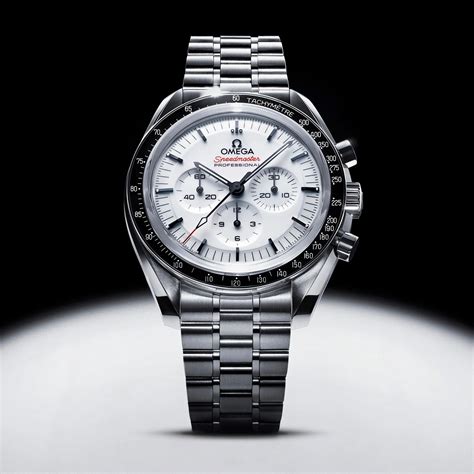 omega white speedmaster moonwatch|omega white speedmaster daniel craig.